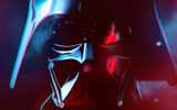 photo illustration of Darth Vader in close-up